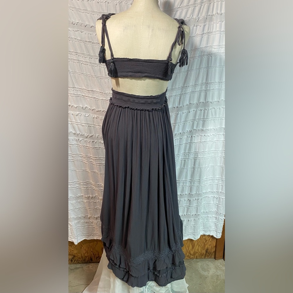 Free People Gray Maxi Dress - Picture 7 of 16